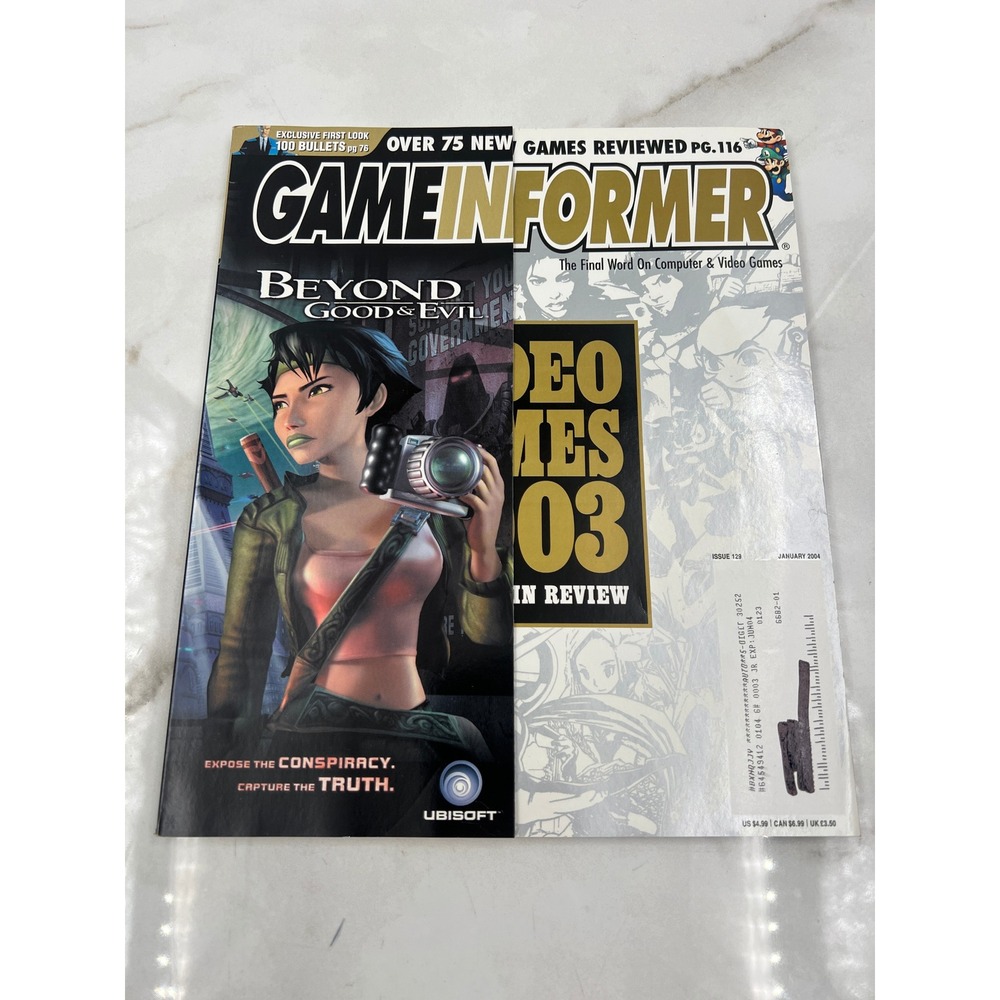 Game Informer Magazine Issue 129 January 2004 Beyond Good & Evil 2003 Year Revie
